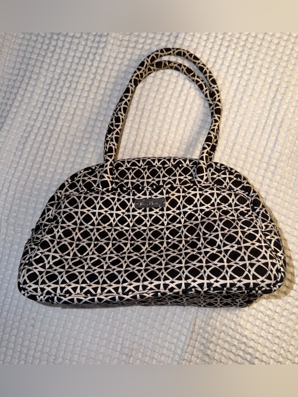 Vera Bradley Black & White Insulated Lunch Bag